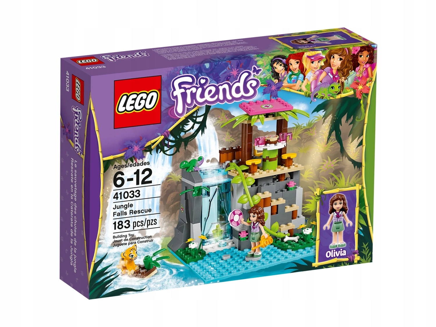 Lego 41033 Friends Dzikie Wodospady