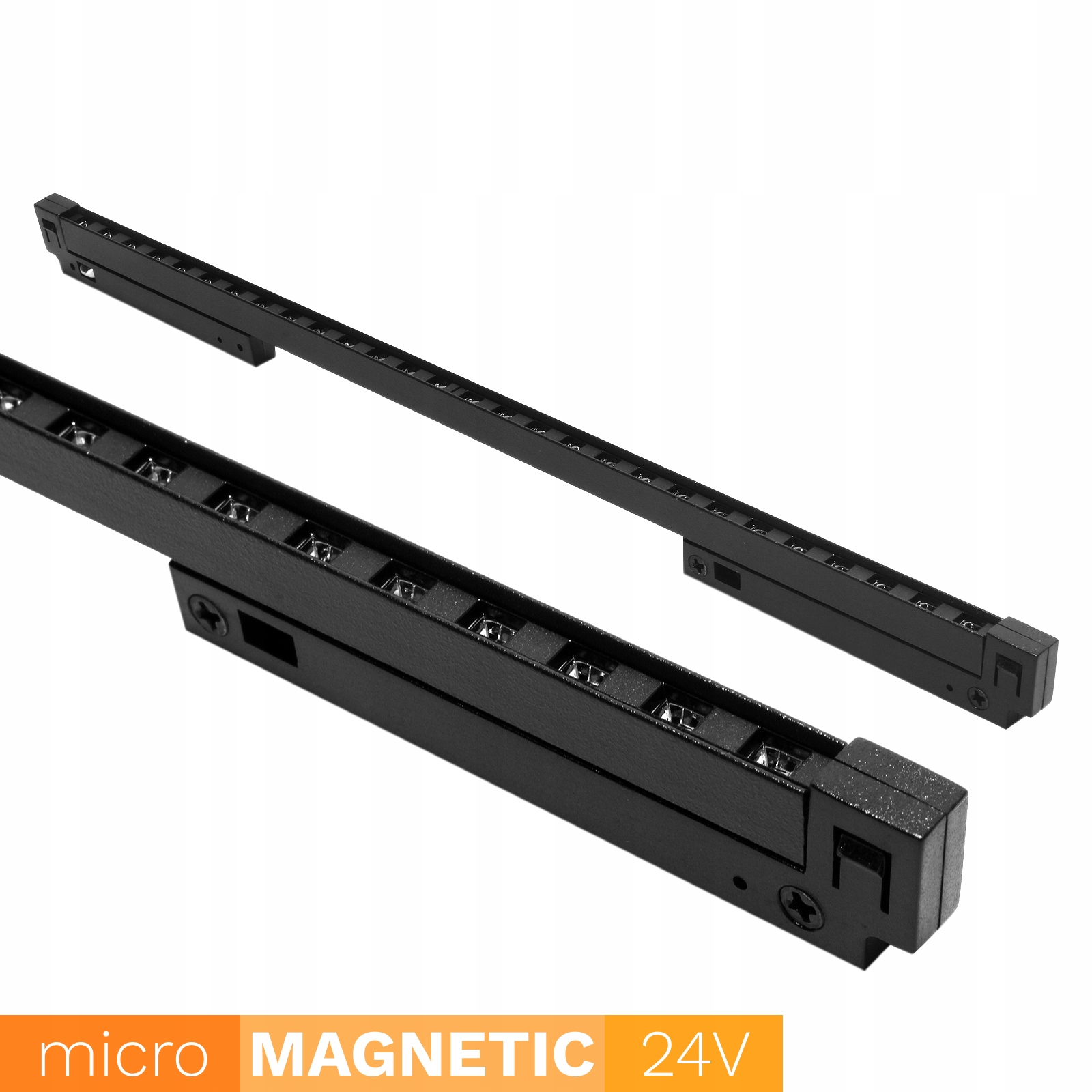 Magnetická lampa UN5-12T Micro Magnetic Led 9W Teplá Barva 3000K Černá