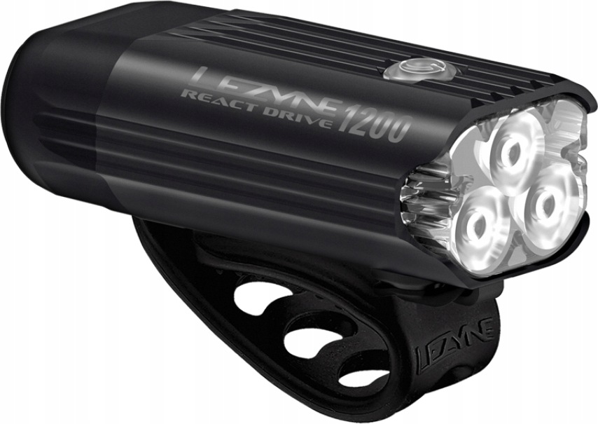 Přední Světlo Na Kolo Lezyne React Drive 1200 LM Inteligentní Radar IPX7