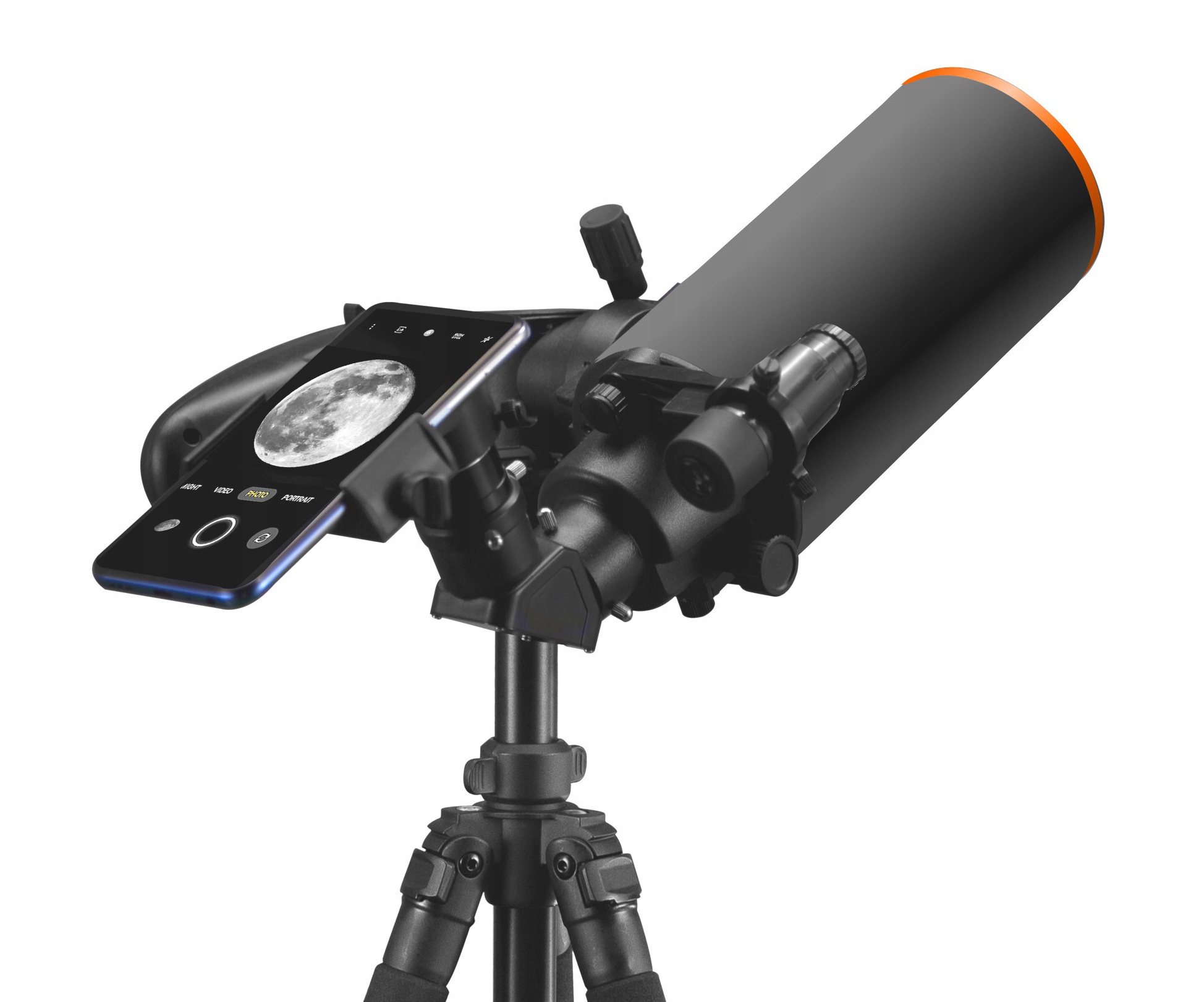 Fototeleskop Levenhuk Kelvin MAK80 Az smartfon Bluetooth 160x 1,25"