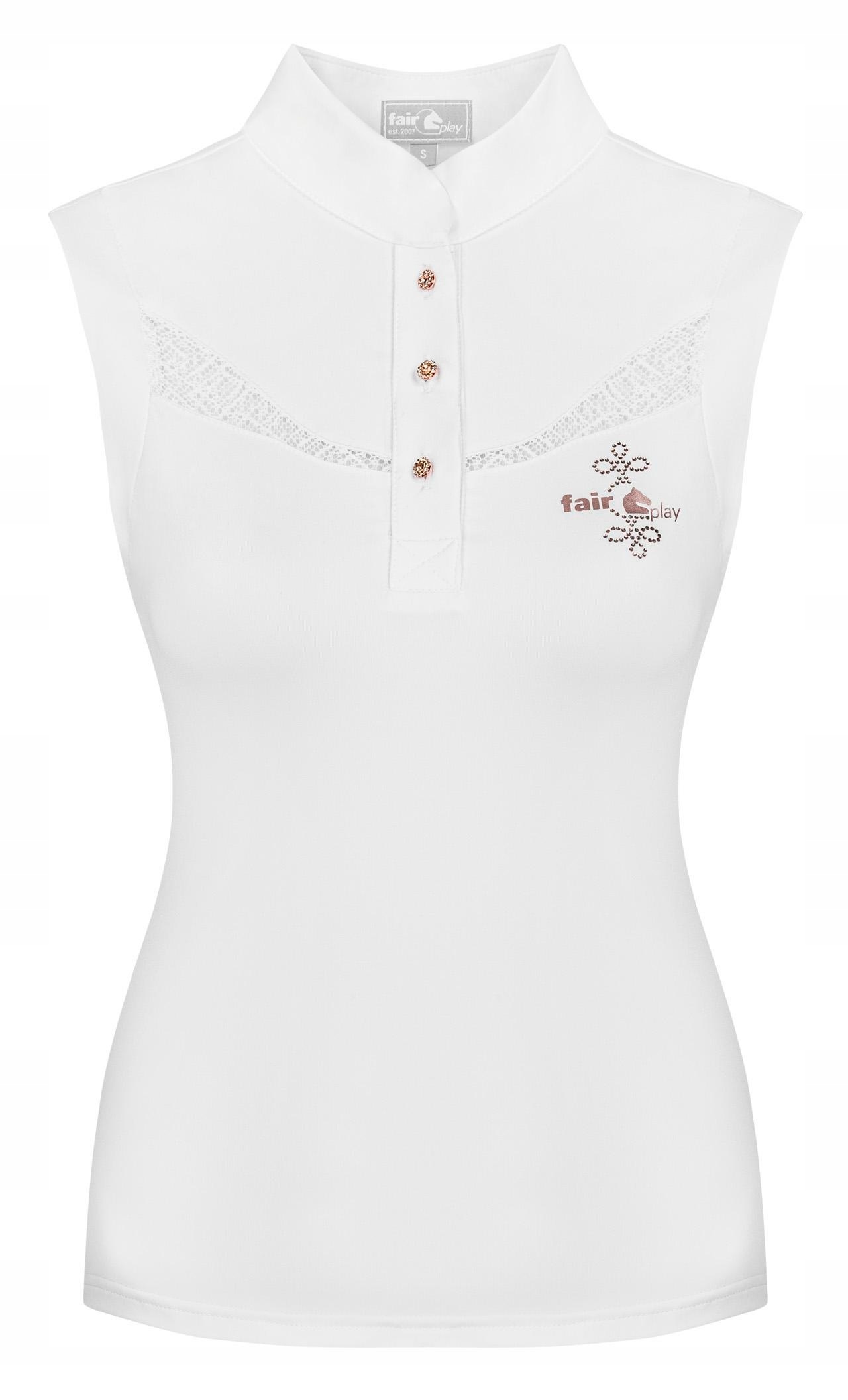 Tričko Fp Cecile Sl bílé 42 Rosegold