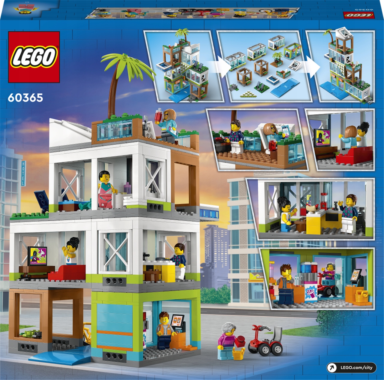 Lego City 60365 Bytový komplex