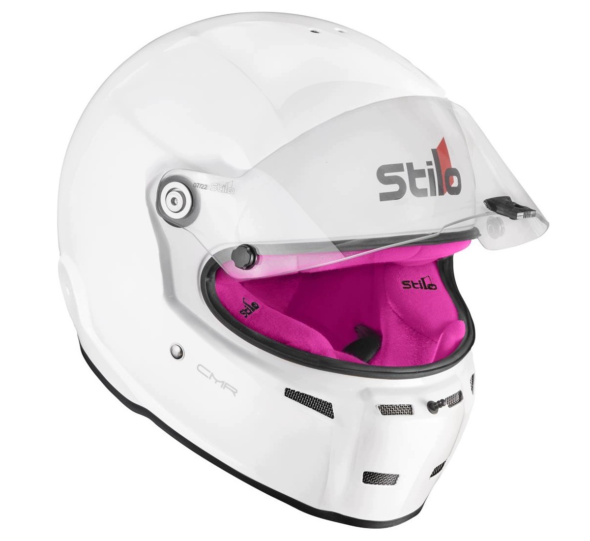 Helma Stilo ST5 Cmr Karting biela, ružový stred, veľ 54