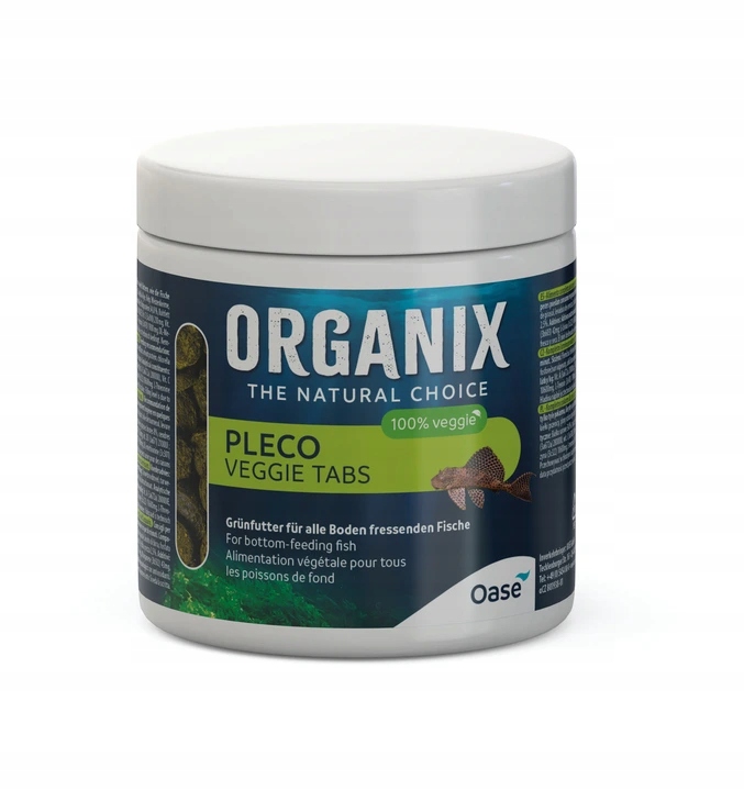 Oase Organix Pleco Veggie Tabs 250 ml akvarijní krmivo