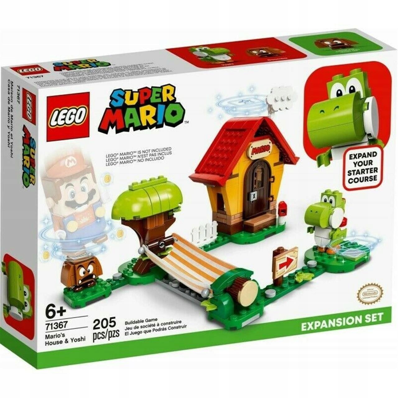 Lego Mario 71367 Mariův dům a Yoshi – rozšiřující set
