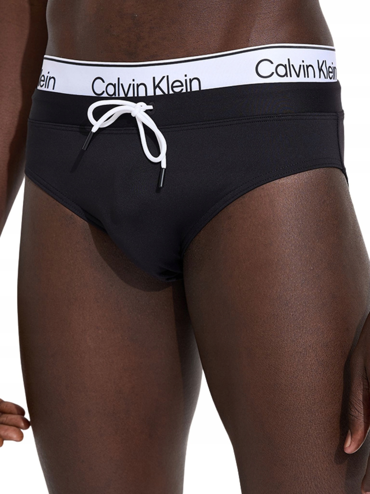 Pánské plavkové slipy Calvin Klein černé XXL