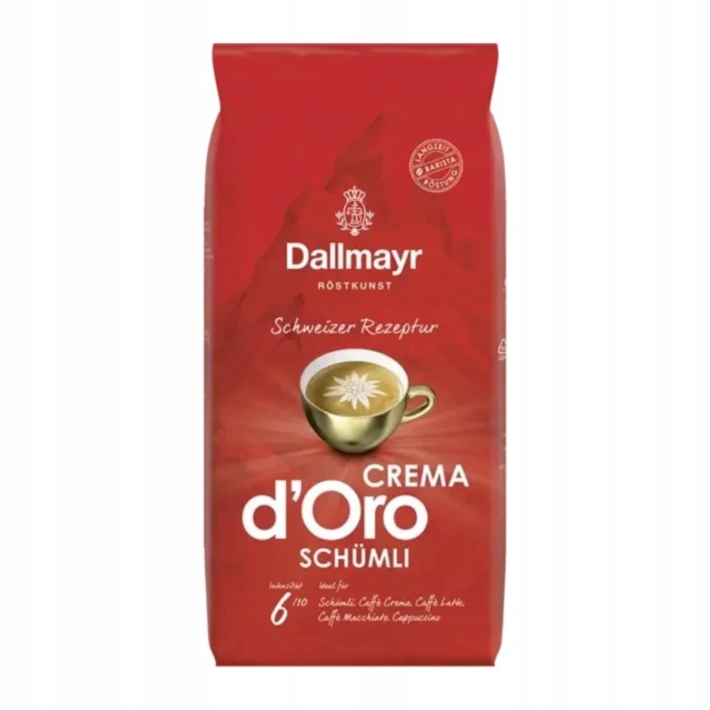 Levně Dallmayr d'Oro Schümli káva zrno 1kg