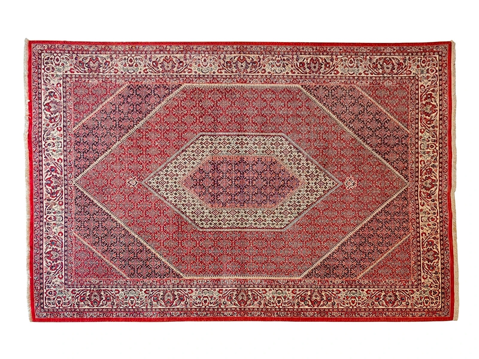 Vlněný koberec Bidjar s výrazným medailonem 405 x 298 cm