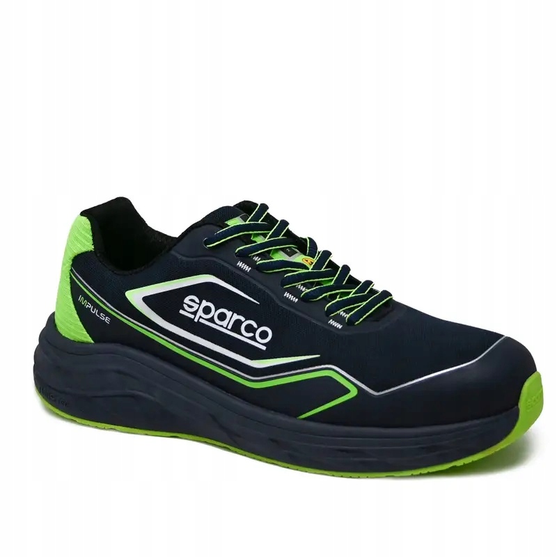 Topánky Sparco Impulse Esd S1PS tmavomodro-zelené veľ 40