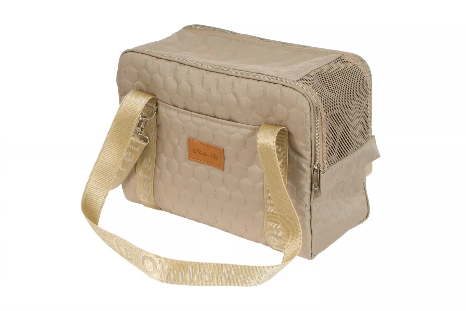 Levně O´Lala Pets Cestovní taška pro psy Rita 40x20x30 cm béžová