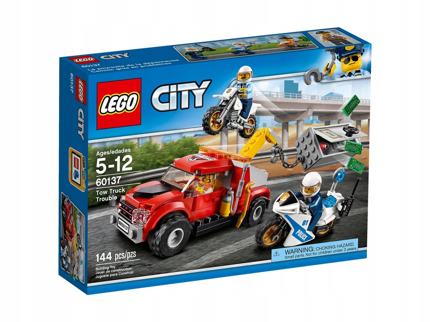 Klocki Lego City 60137 Eskorta policyjna