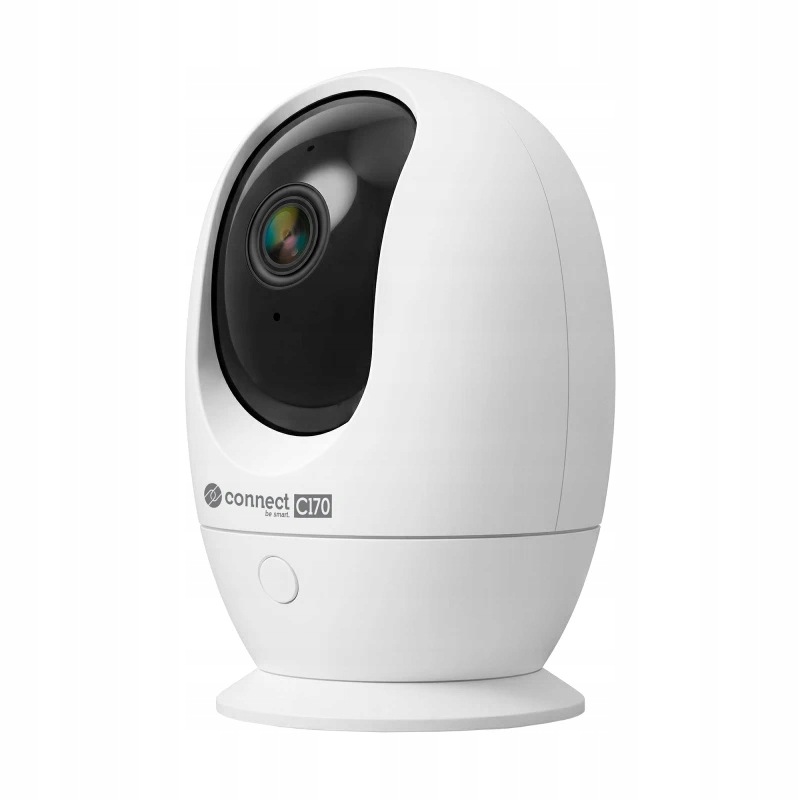 Kruger&Matz KM2220 Otočná Wi-Fi Ip kamera 3 Mp s obousměrným audiem, bílá