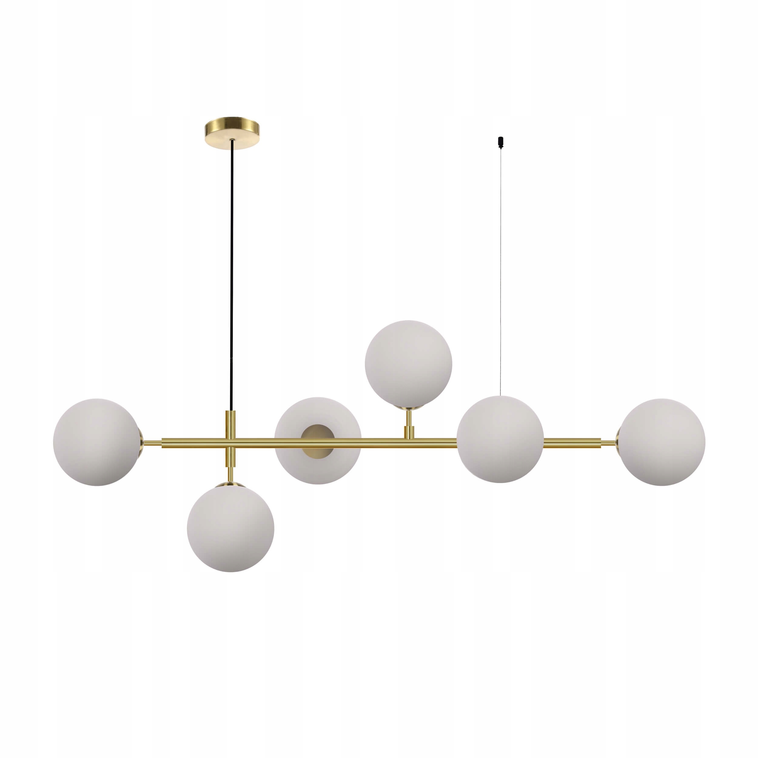 Závesná lampa Alisa zlatá 6xE14