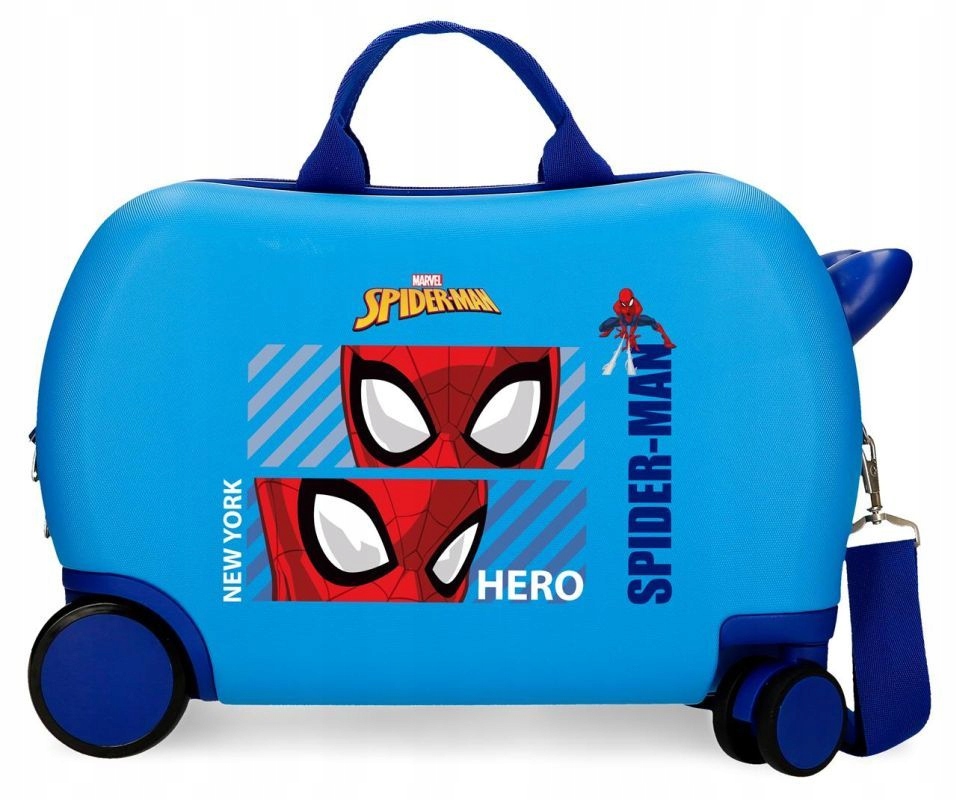 Joummabags Dětský kufřík na kolečkách Spiderman Hero Abs plast (JB-2451021)