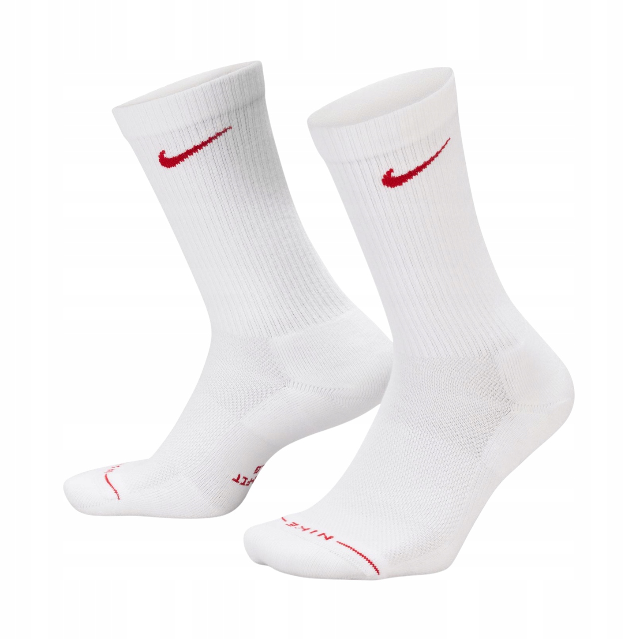 Ponožky Nike Sportovní Bílé Komplet 6 Párů Pohodlné vel. 42-46