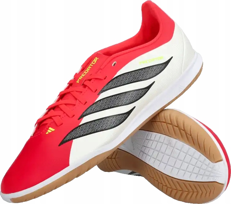 Dětské sálové kopačky Adidas Predator Club In Sala červené2