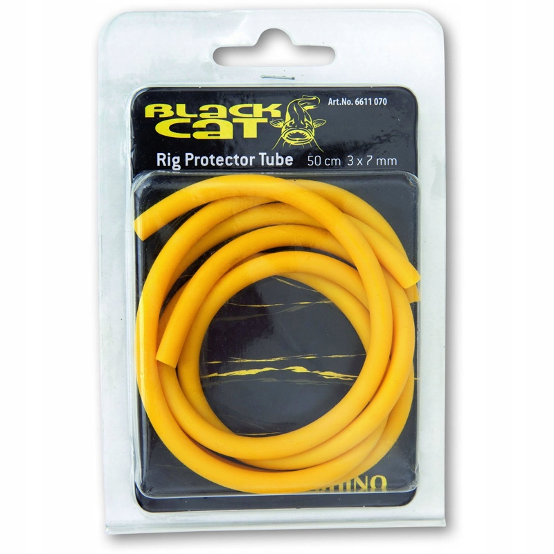 Black Cat Rig Protector Tube 2x50cm 2mm/4mm żółty