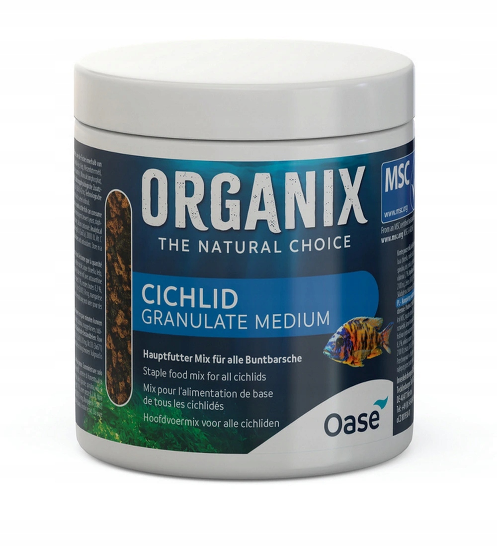 Oase Organix Cichlid Granulate M 500 ml akvarijní krmivo