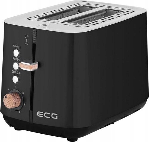 Topinkovač Ecg St 2768 Timber Black, 850 W, černý