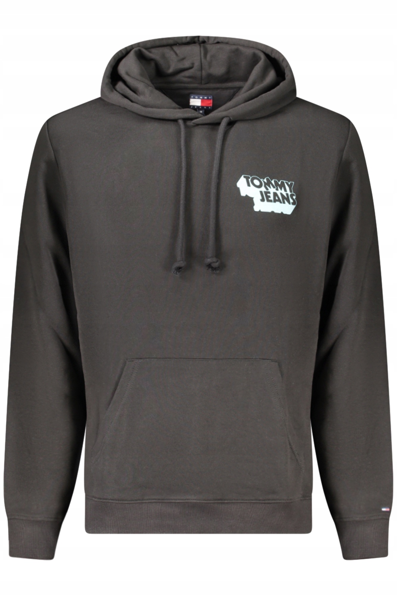 Tommy Jeans DM0DM21625 Pánská mikina s kapucí černá S