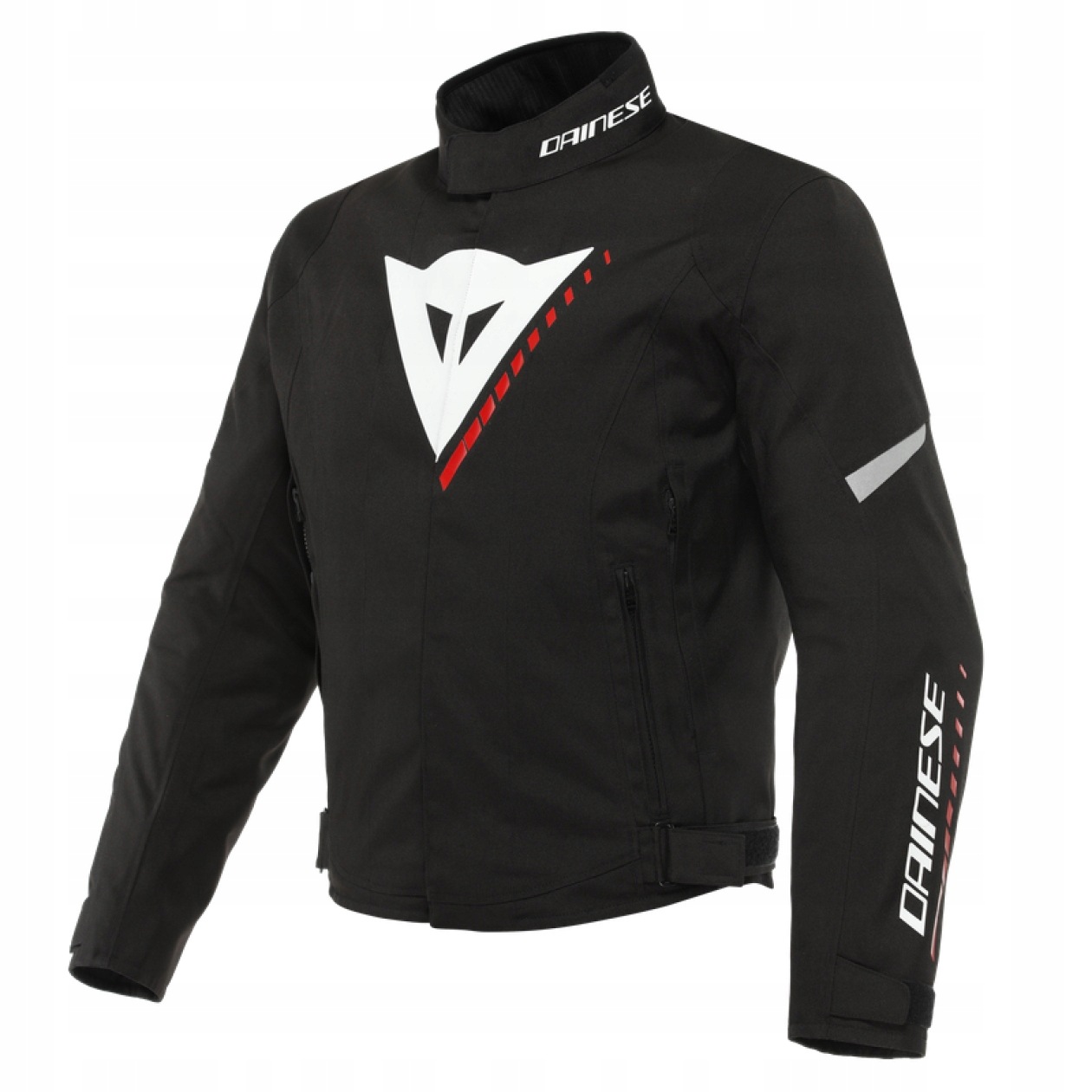 Textilná bunda Dainese Veloce D-Dry čierna/biela/červená 48