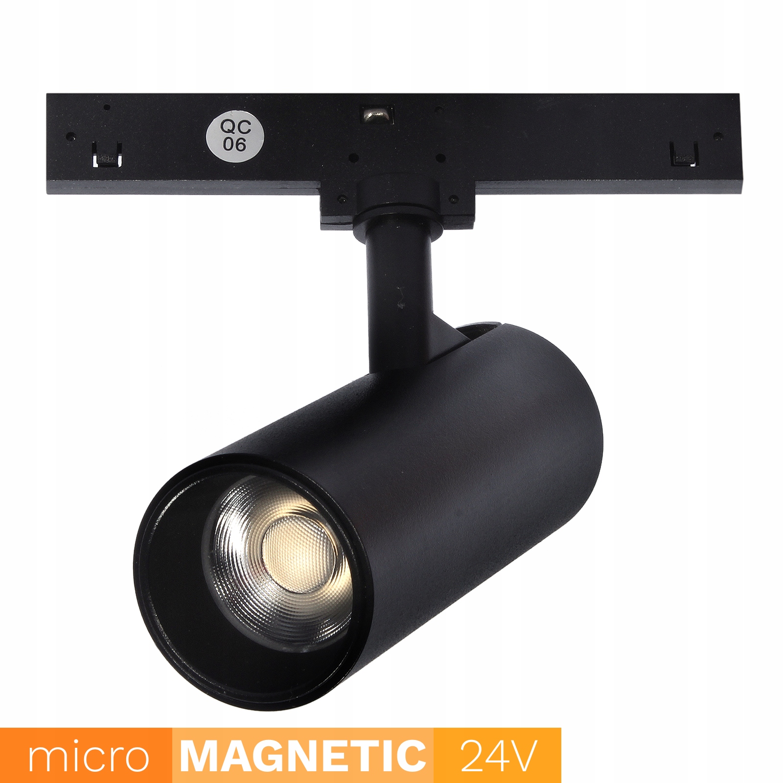 Spotový reflektor pro magnetické lišty UN5-L33 Micro Magnetic 6W 3000K černý