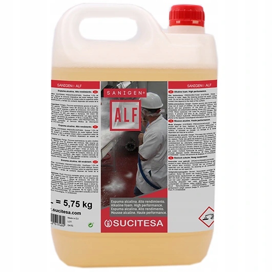 Levně Sanigen Alf 5l alkalický odmašťovací čistič – silný účinek
