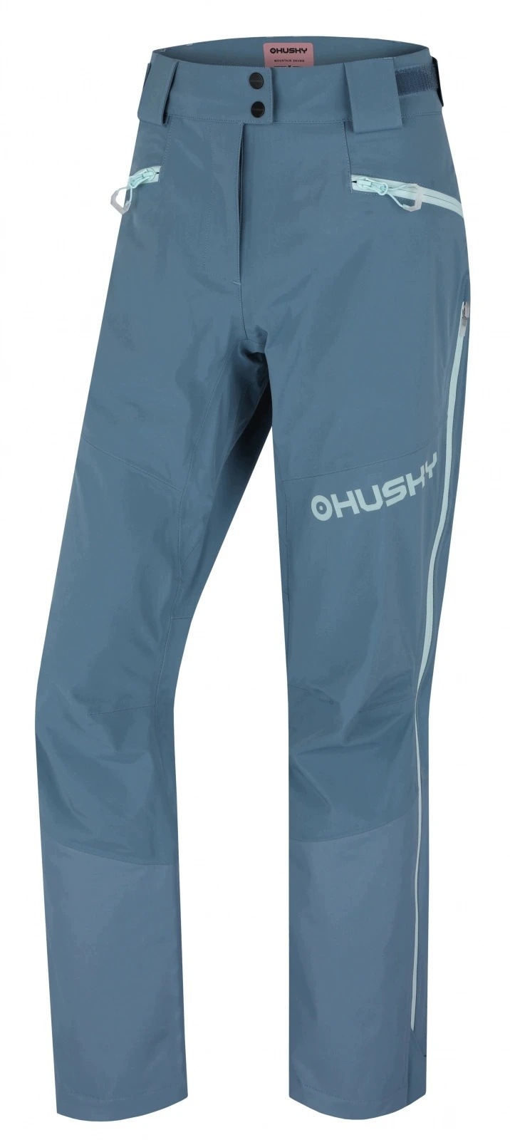 Husky Dámské lyžařské kalhoty Kippe L faded turquoise Velikost: XXL