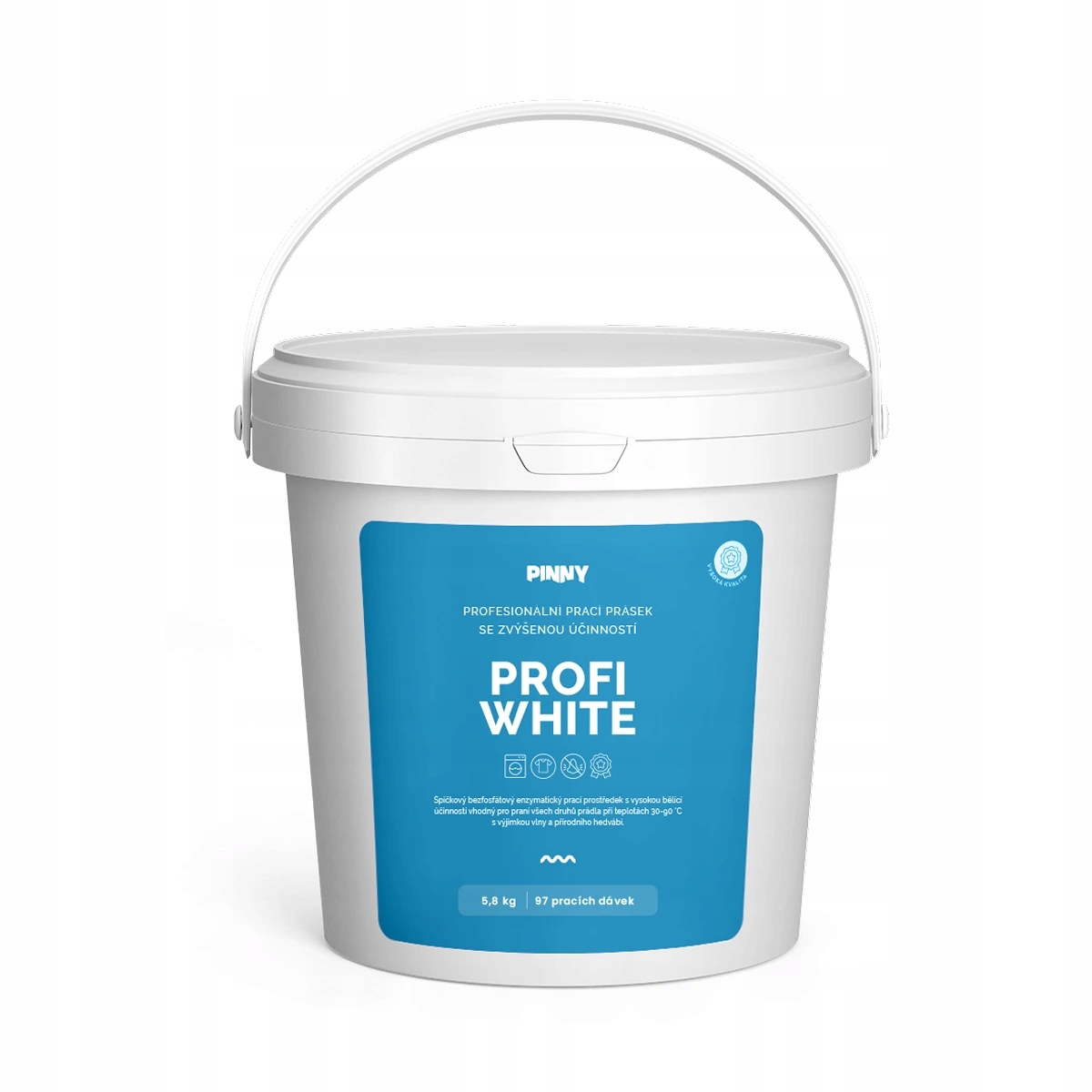 Levně Profi White prací prášek s bělícím účinkem, 5,8kg