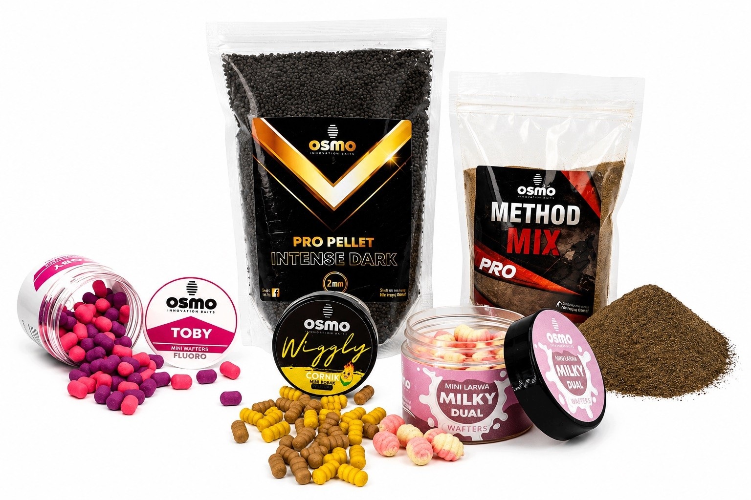 Sada Method Feeder Osmo Pro Pellet Intense Dark Method Mix Pro