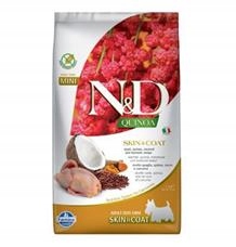 N&d Quinoa Dog Skin & Coat Quail & Coconut Mini Varianta: 7kg