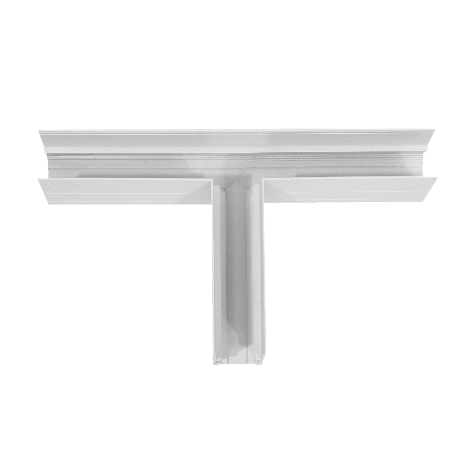 Spojka „t“ pro magnetické lišty LL-20B Bílá