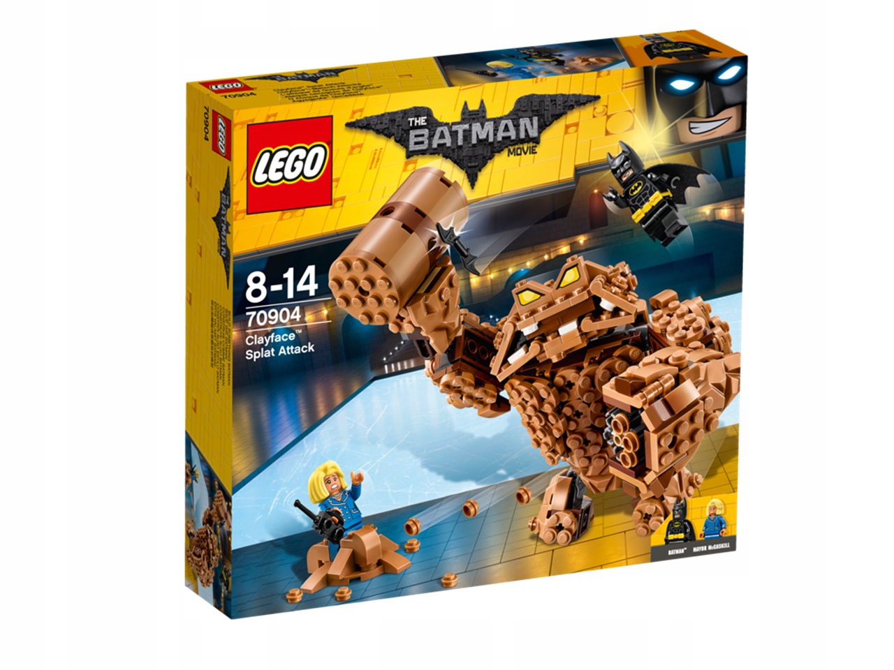 Lego Batman Movie 70904 Clayfaceův bahnitý útok