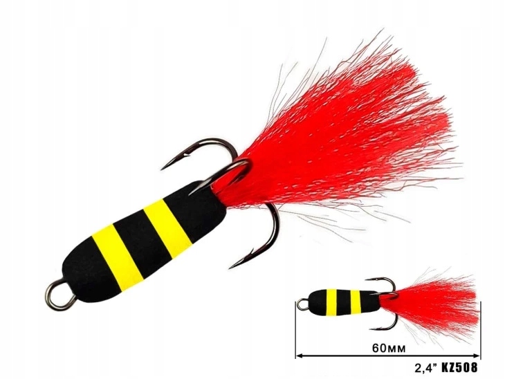 Przynęta Mandula Кazara 508 (60mm) 2,4" (3 sztuki/opak)