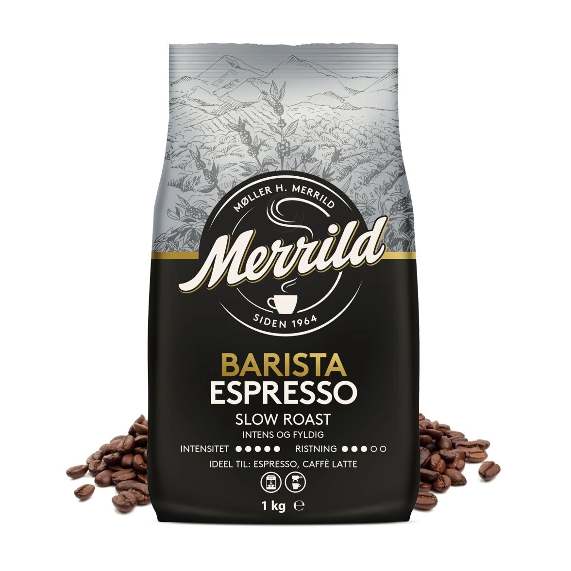 Levně Merrild Barista Espresso zrno 1kg