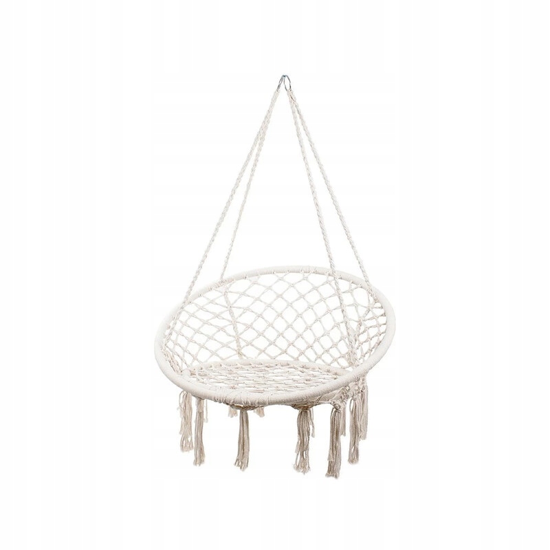 Verk 01430 Závěsné křeslo s třásněmi 60 cm bílá