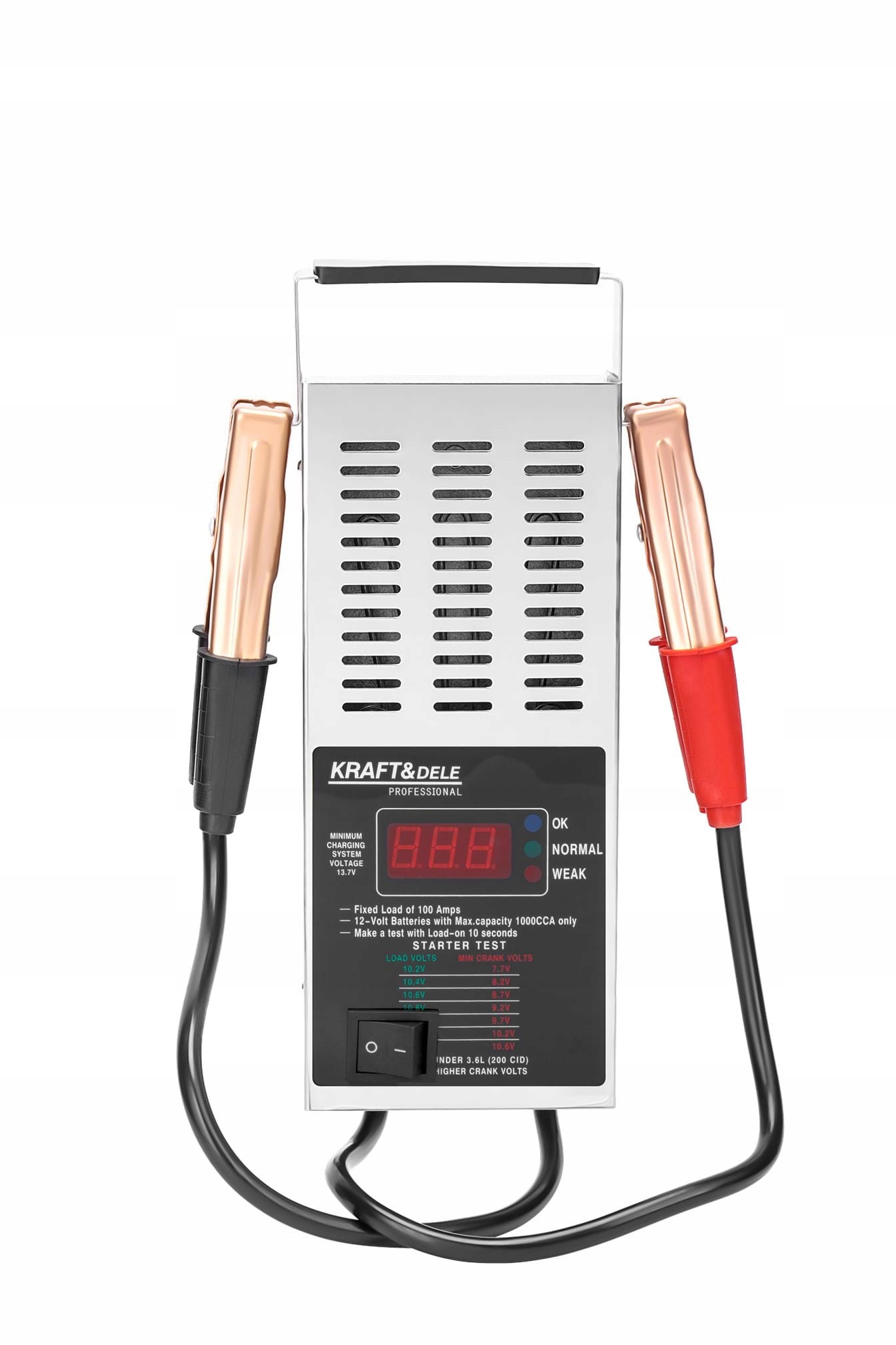 Tester Cyfrowy Do Sprawdzania Akumulatorów 12V 150 1400A KD5674