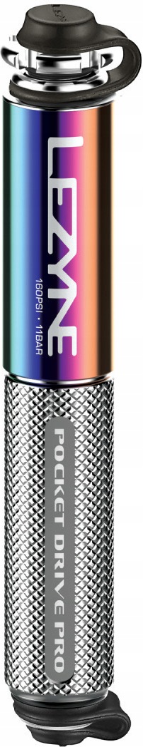 Lezyne Ruční pumpa Mini Pocket Drive Pro neo metallic-silver