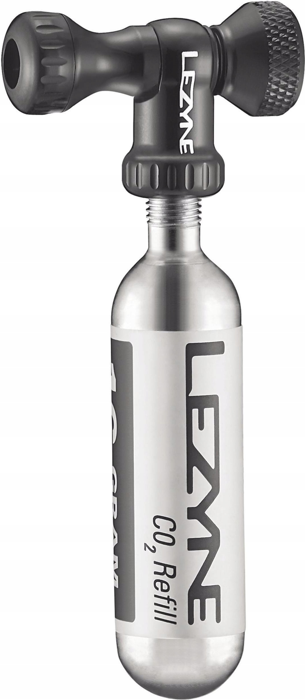 Lezyne CO2 pumpa Control Drive Cnc, černá 16g