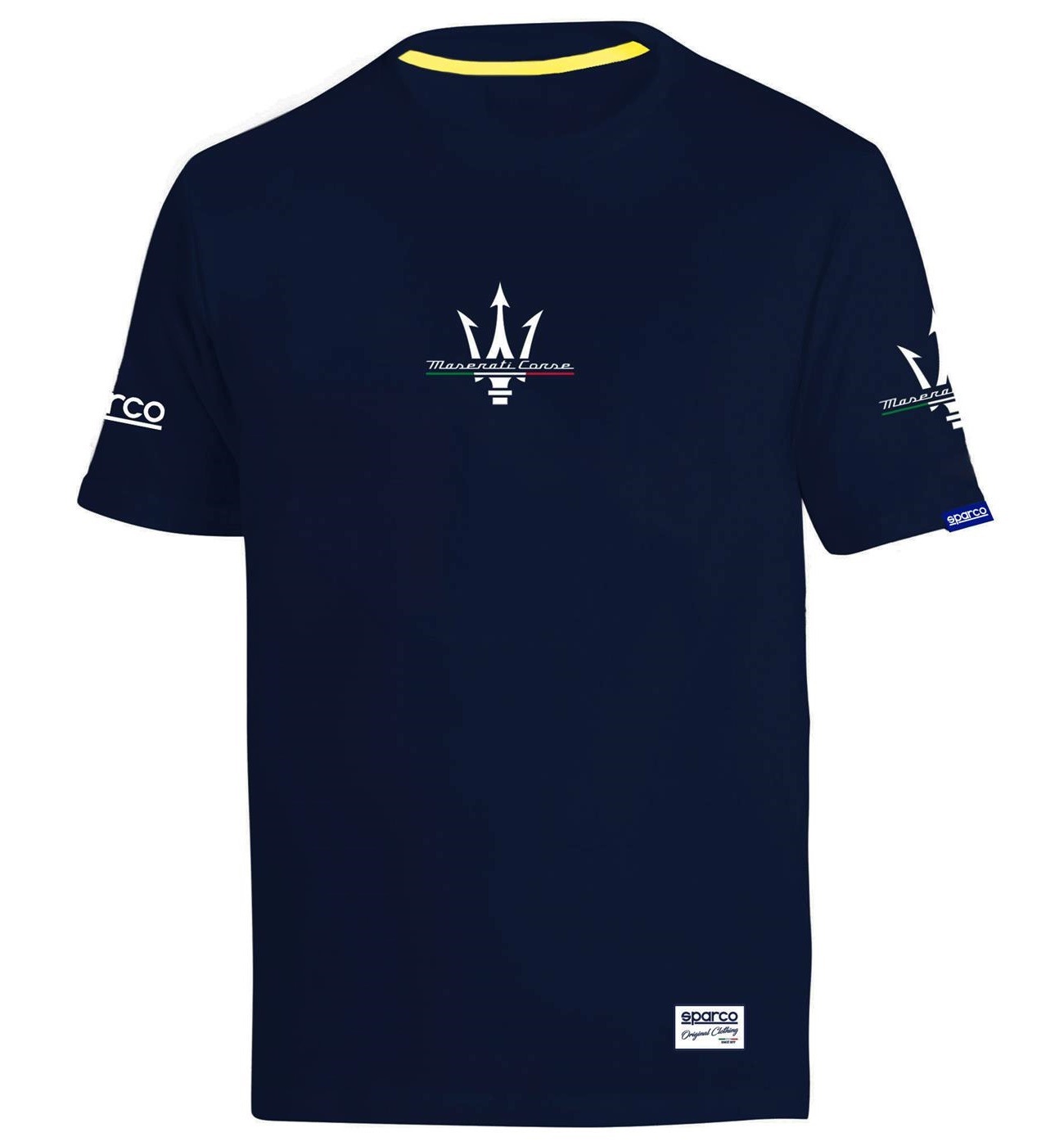 Tričko T-Shirt Sparco Maserati tmavomodré veľ Xs