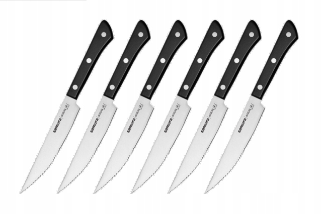 Samura Harakiri Sada 6 steakových nožov (SHR-0260B)