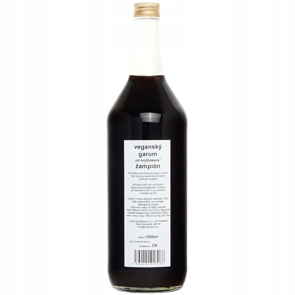 veganský garum žampión Balení: 1000ml (gastro balení)