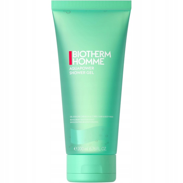 Biotherm Homme Aquapower Żel Pod Prysznic Do Ciała Włosów Tubka