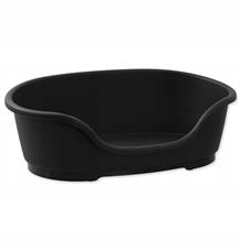 Pelíšek Dog Fantasy plastový černý Varianta: 95 cm