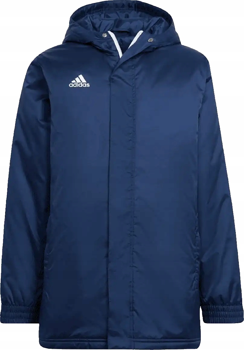 Dětská fotbalová bunda Adidas Entrada 22 Stadium modrá