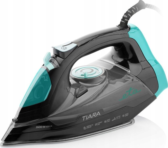 Napařovací žehlička Eta Tiara II 3269 90000, 2600 W, 40/14 g/min, černá