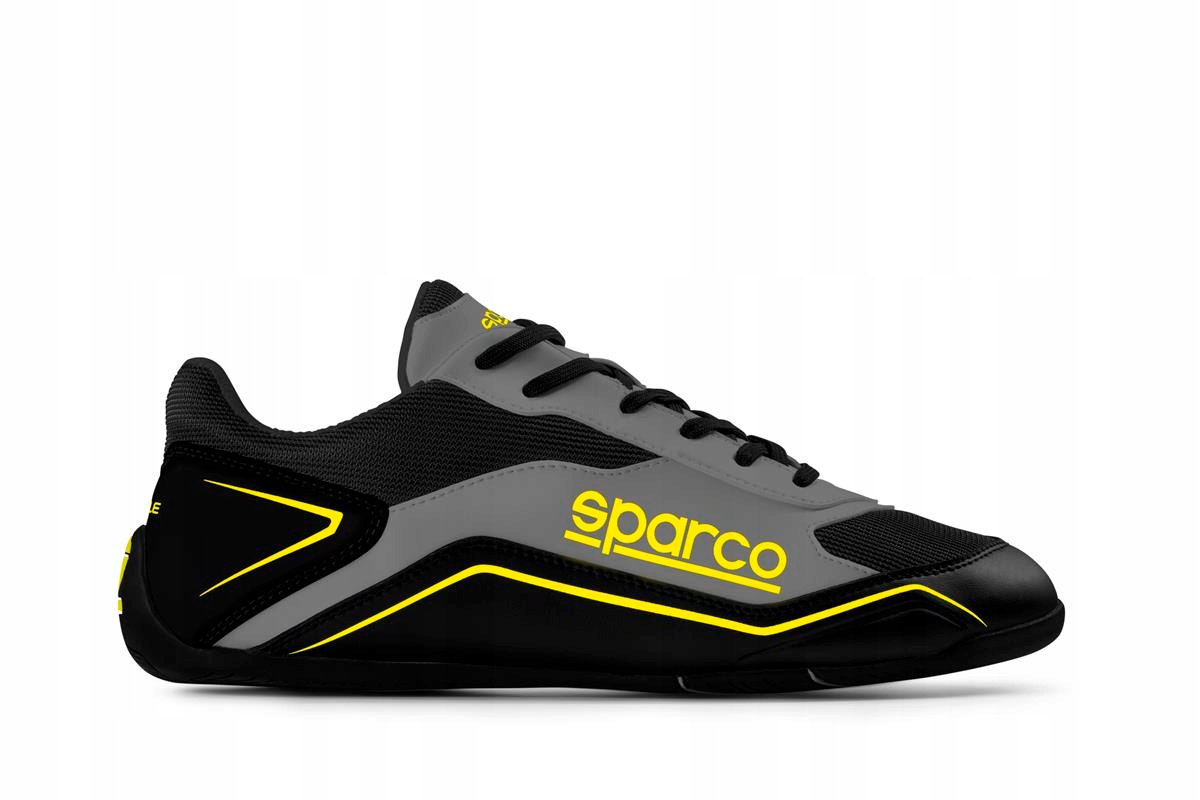 Topánky Sparco S-Pole čierno-šedo-žlté veľ 39