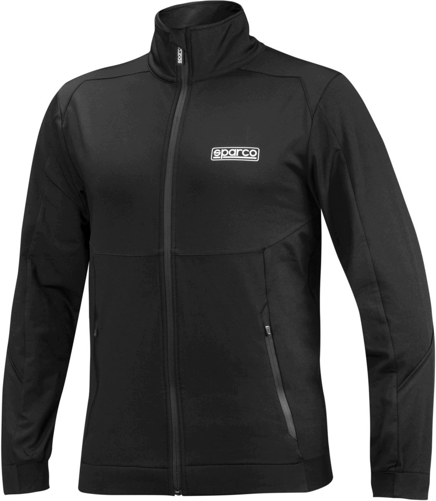 Rozopínateľná mikina Sparco čierna veľ. XL