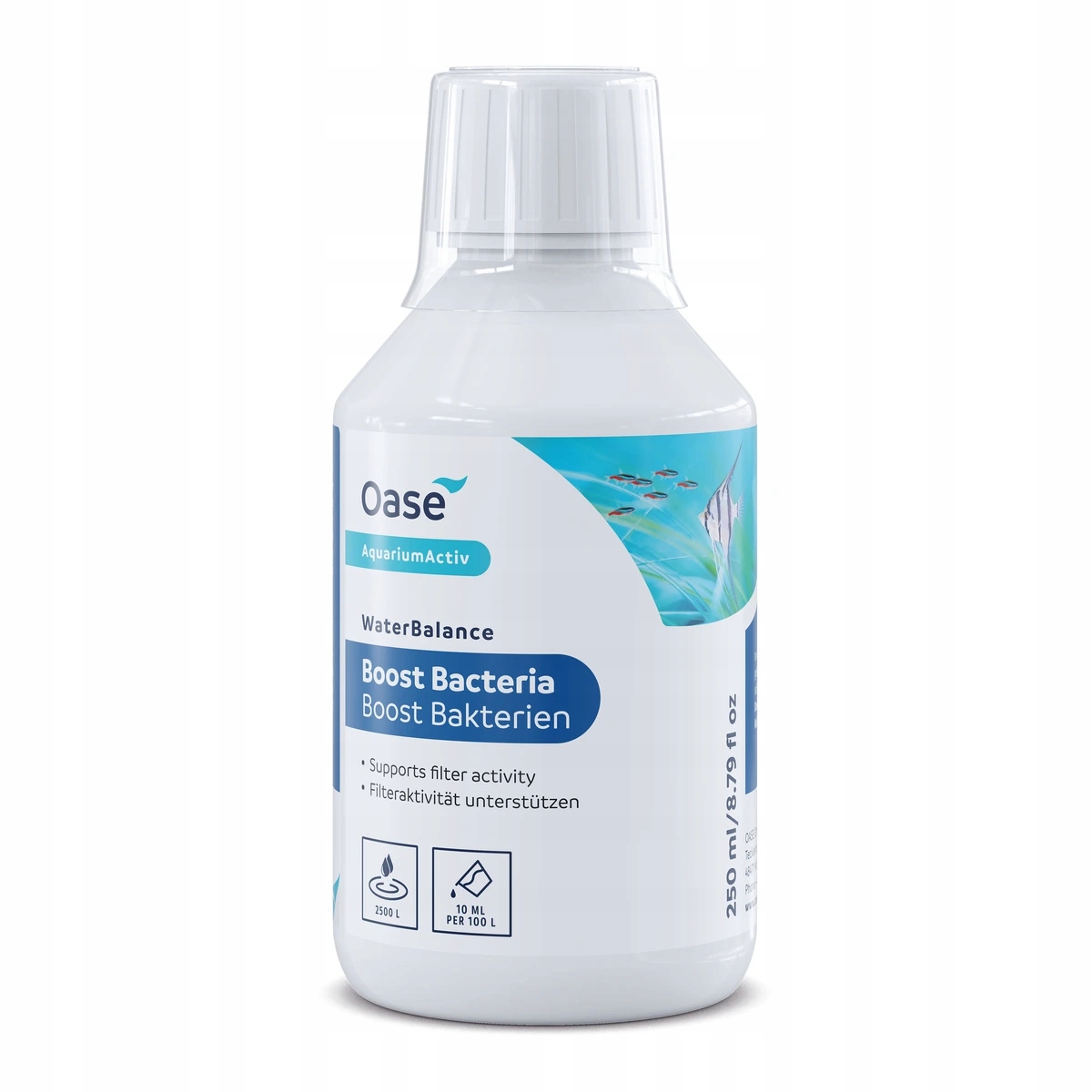 Oase Water Balance Boost Bacteria 250 ml posilovač bakterií