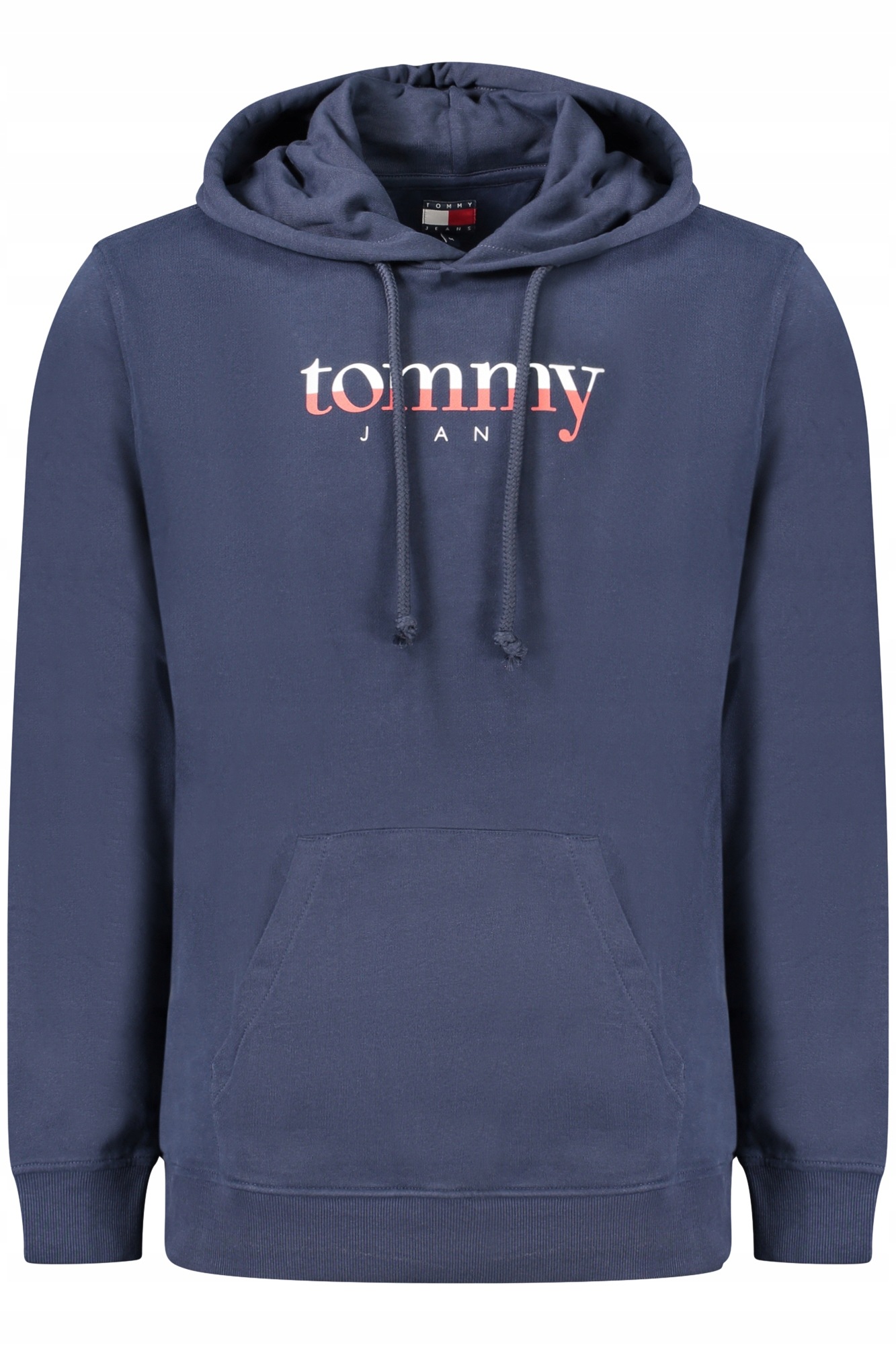 Tommy Jeans DM0DM22113 Pánská mikina s kapucí navy 2XL
